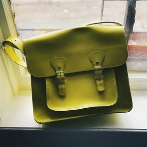 Joe Fresh neon satchel